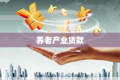 虞城养老产业贷款