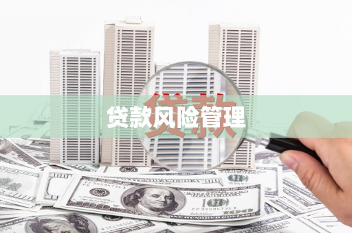 虞城贷款风险管理