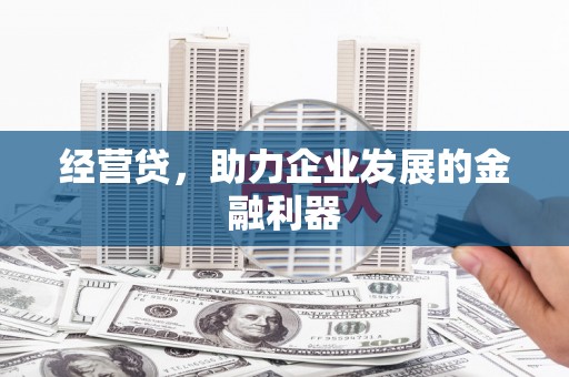 虞城经营贷，助力企业发展的金融利器