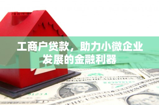 虞城工商户贷款，助力小微企业发展的金融利器