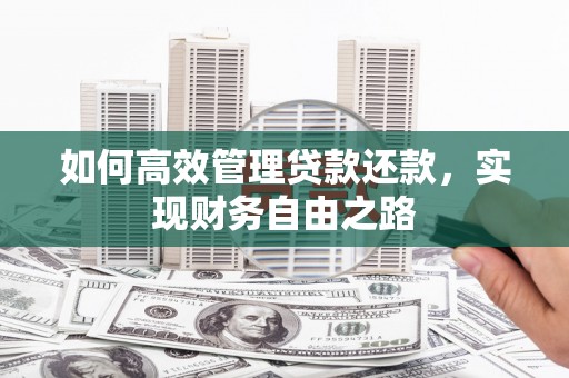 虞城如何高效管理贷款还款，实现财务自由之路