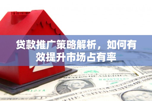 虞城贷款推广策略解析，如何有效提升市场占有率
