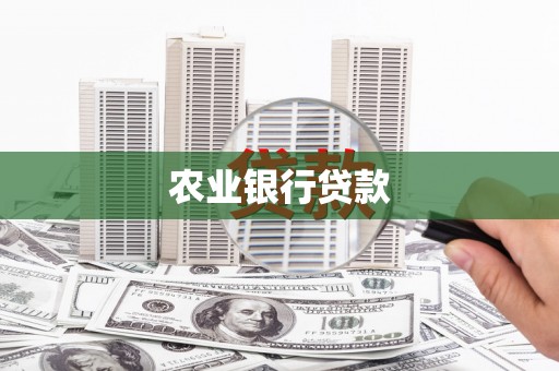 虞城农业银行贷款