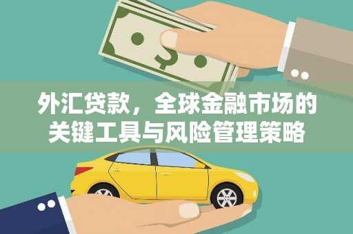 虞城外汇贷款，全球金融市场的关键工具与风险管理策略