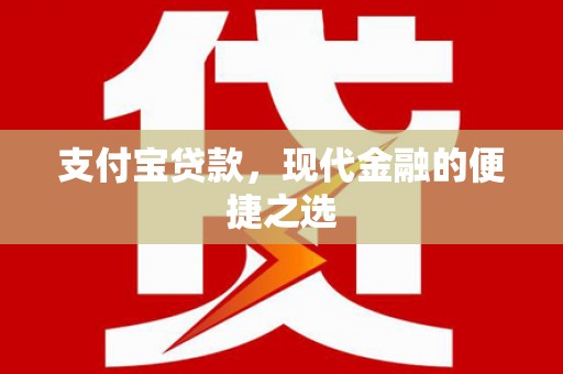 虞城支付宝贷款，现代金融的便捷之选