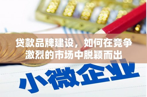 虞城贷款品牌建设，如何在竞争激烈的市场中脱颖而出