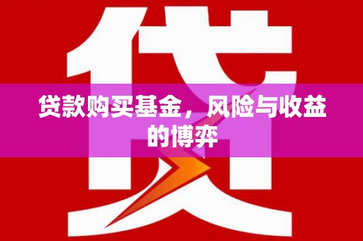 虞城贷款购买基金，风险与收益的博弈