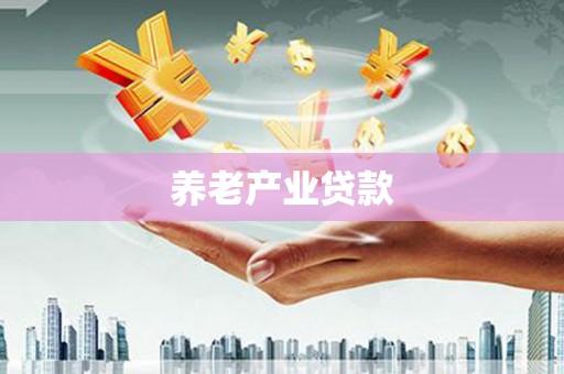 虞城养老产业贷款