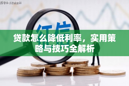 虞城贷款怎么降低利率，实用策略与技巧全解析