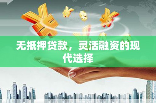 虞城无抵押贷款，灵活融资的现代选择