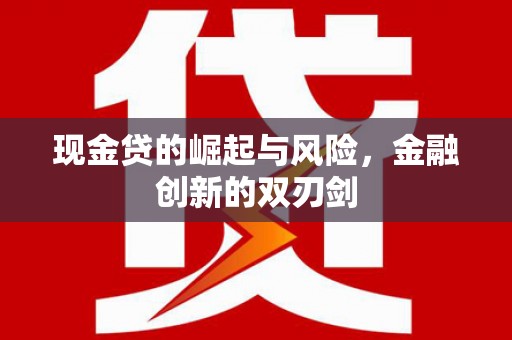 虞城现金贷的崛起与风险，金融创新的双刃剑