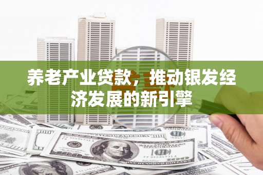 虞城养老产业贷款，推动银发经济发展的新引擎