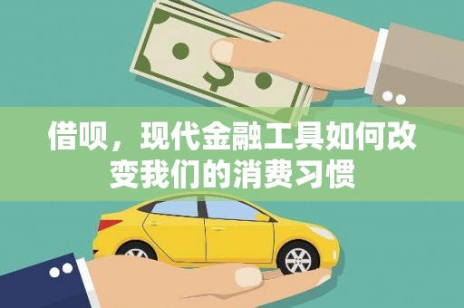 虞城借呗，现代金融工具如何改变我们的消费习惯