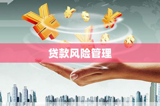 虞城贷款风险管理