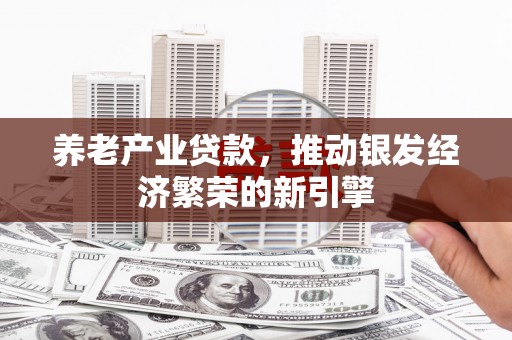 虞城养老产业贷款，推动银发经济繁荣的新引擎