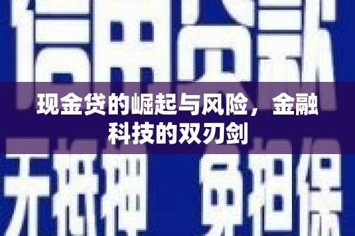 虞城现金贷的崛起与风险，金融科技的双刃剑