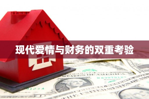 虞城现代爱情与财务的双重考验
