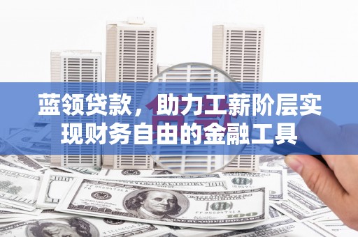 虞城蓝领贷款，助力工薪阶层实现财务自由的金融工具