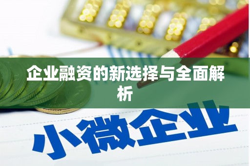 虞城企业融资的新选择与全面解析