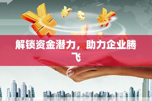 虞城解锁资金潜力，助力企业腾飞
