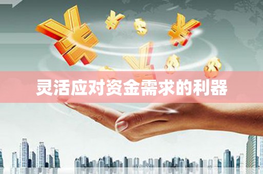 虞城灵活应对资金需求的利器
