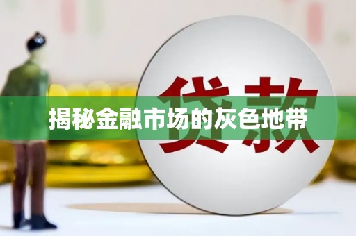 虞城揭秘金融市场的灰色地带