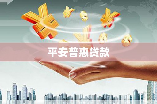 虞城平安普惠贷款
