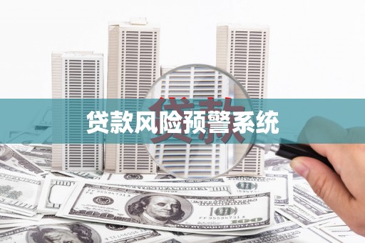 虞城贷款风险预警系统
